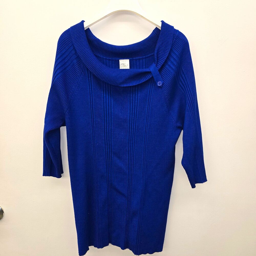 Just My Size (JMS) Women's Plus Size 3X Lightweight Knit Sweater